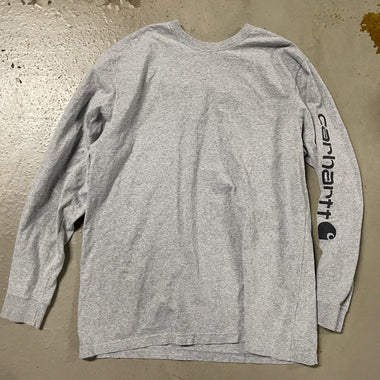 Grey carhartt long sleeve shirt