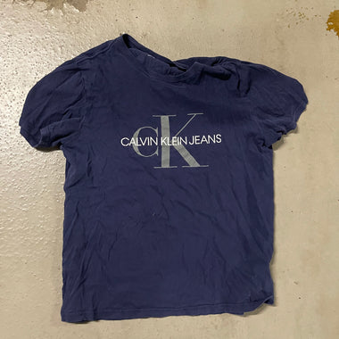 CK blue shirt