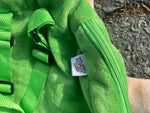 m&m green bag