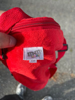 m&m red bag