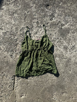 girls green shirt